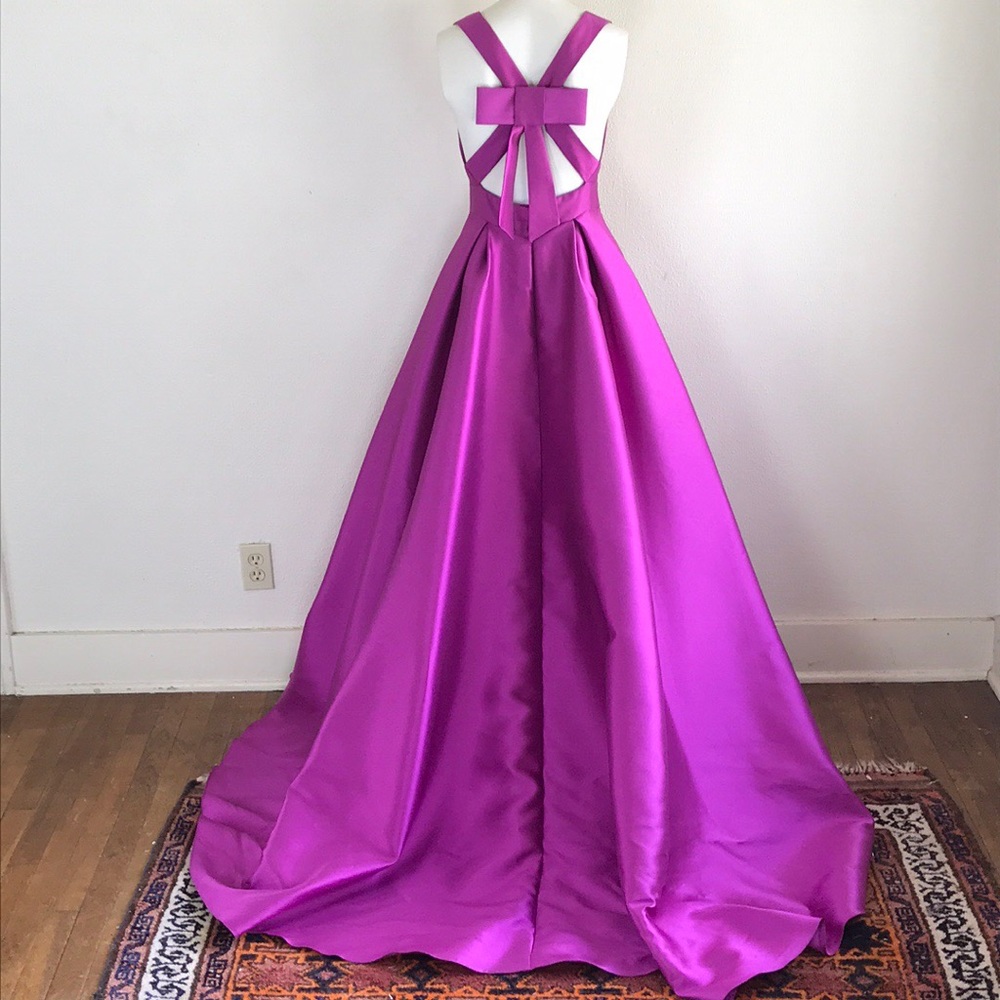 Magenta Ball Gown